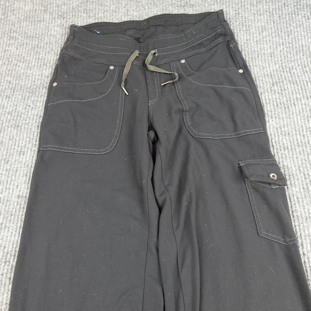 Kuhl Pants Womens 6 Regular Black Cargo Hiking Stretch Drawstring Pockets Travel - Picture 2 of 9